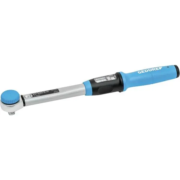Bezpečná Platba GEDORE momentový klíč Torcofix TF-K100 1/2" čtyřhran rozsah 20-100 Nm