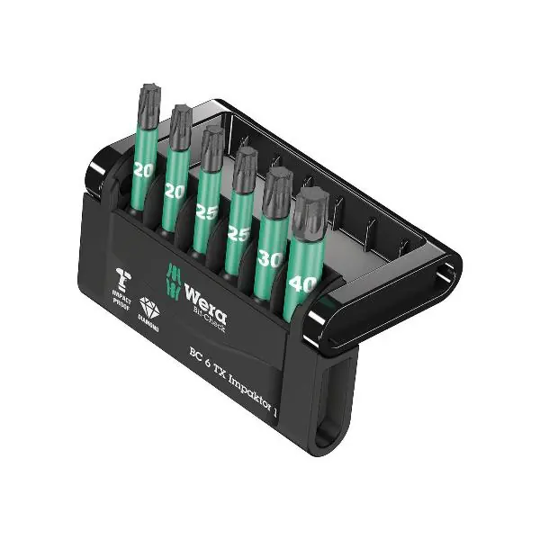 Výprodej WERA držák bitů 6 TX Imperátor 1 Torx® 6-dílný