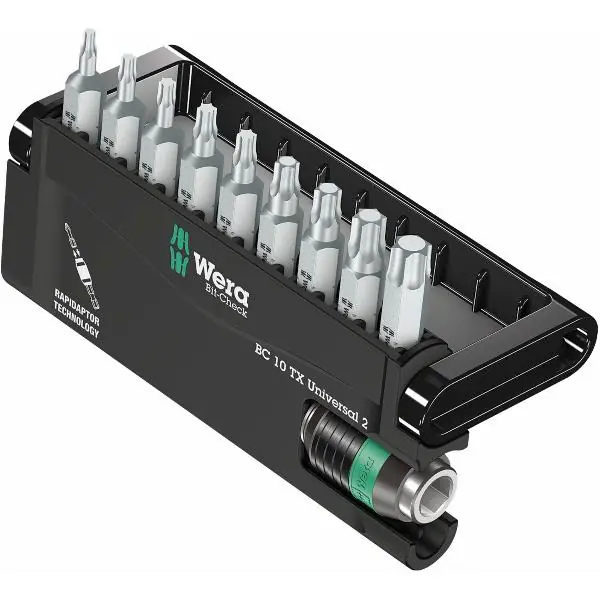WERA zásobník s bity 10 TX Universal 2 Torx® 10-dílný Koupit Online