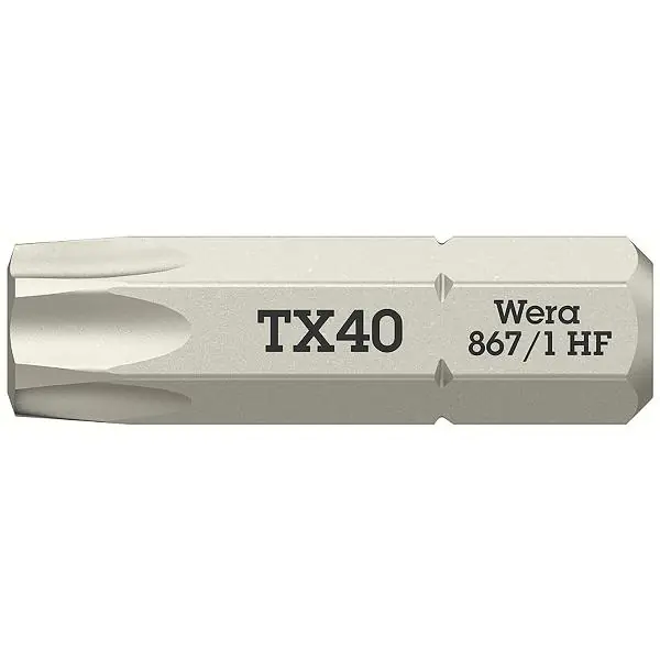 Aktuální WERA nástavec bit 867/1 HF 1/4" šestihran TX 40/25 mm Torx®