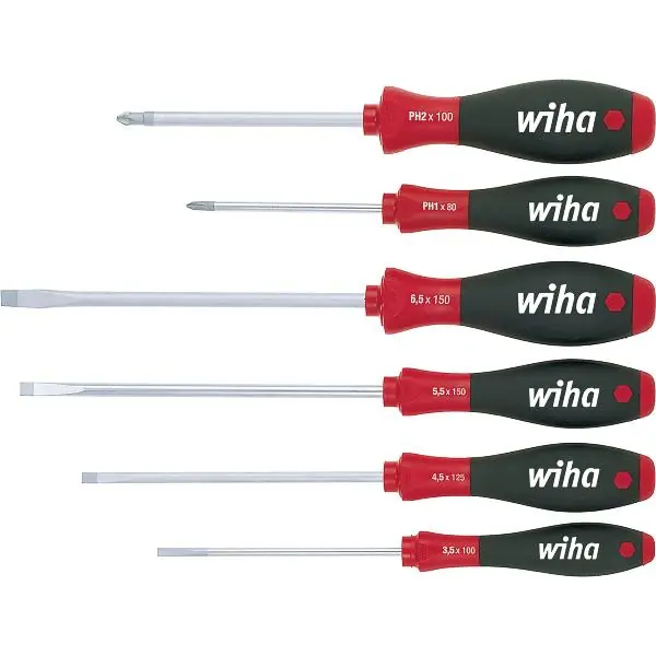 WIHA E-šroubovák sada SoftFinisch plochý/Phillips 6-dílná Výhodná Nabídka
