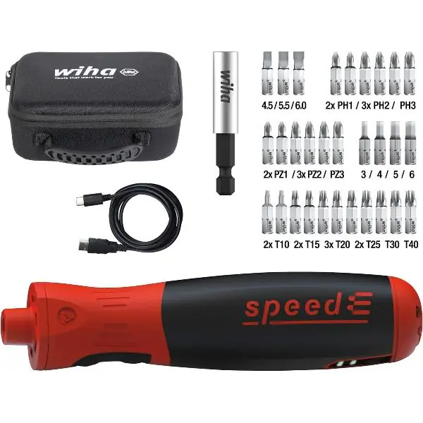 Omezená Nabídka WIHA E-šroubovák sada Pocket Drive plochý/Phillips/PZ/Torx/6hranný 35dílná