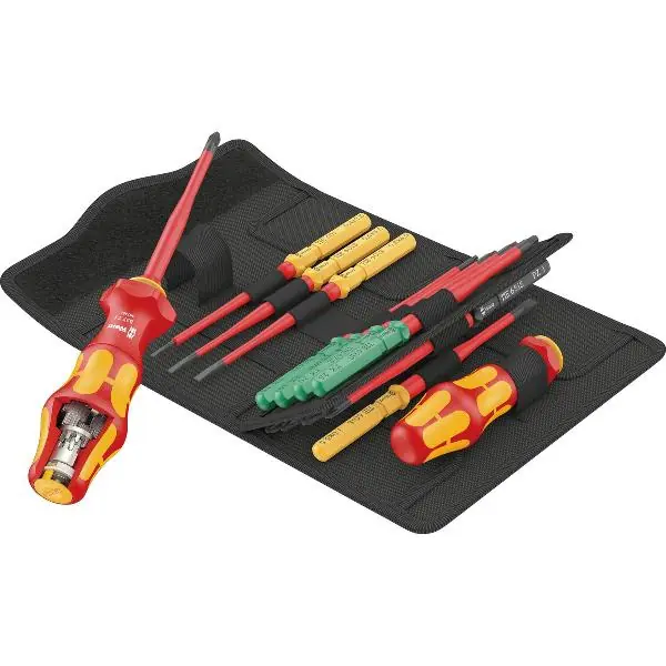 Ověřený Sada výměnných čepelí WERA VDE KK 16 Turbo 1 PH/PZ/PZS/Torx®/plochá 16dílná