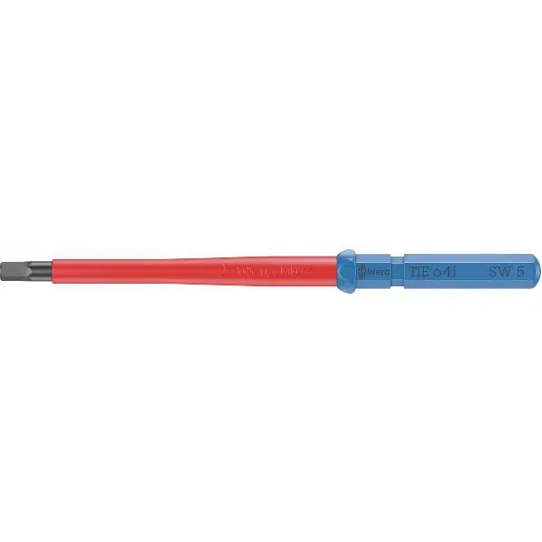 Cenově Výhodný Výměnná čepel WERA VDE KK 64i TIE 5,0 × 154 mm šestihran