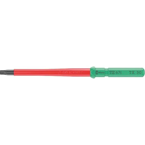 Nová Kolekce Výměnná čepel WERA VDE KK 67i TIE TX 30/157 mm Torx