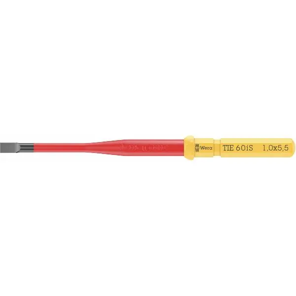 Odeslání Ihned Výměnná čepel WERA VDE KK 60iS TIE 1,0 × 5,5 × 154 mm plochá