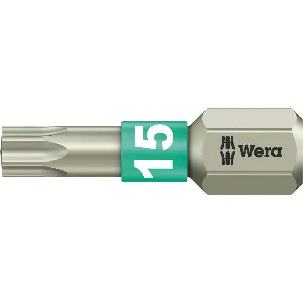 Must-Have WERA bit nerez 3867/1TS 1/4" šestihran TX15/25 mm Torx®