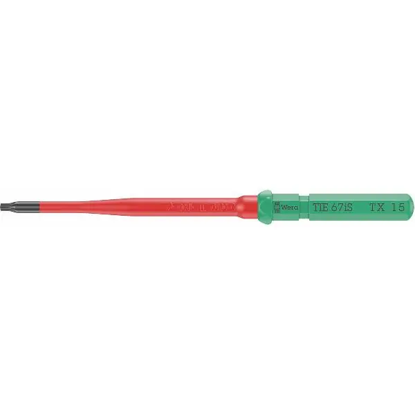 Nová Kolekce Výměnná čepel WERA VDE KK 67iS TIE TX 15/157 mm Torx