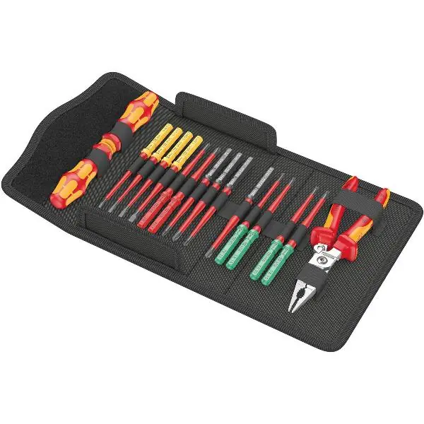 Sada výměnných čepelí WERA VDE KK 17 extra slim 1 PH/PZ/PZS/Torx®/plochá 16dílná Hit Sezóny