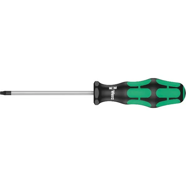 WERA šroubovák 367BO TX 25/100 mm Torx® s otvorem Ověřený
