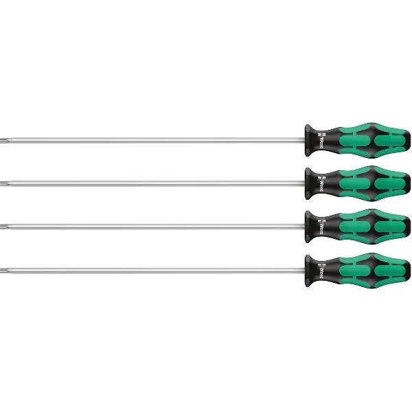 WERA sada šroubováků Kraftform Plus 367 i/4 HF Torx® 4-dílná Zlevněný