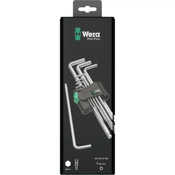 Ihned K Objednání Sada šestihranných klíčů Wera 950/9 Hex-Plus 1 SB 1,5–10 mm, 9dílná
