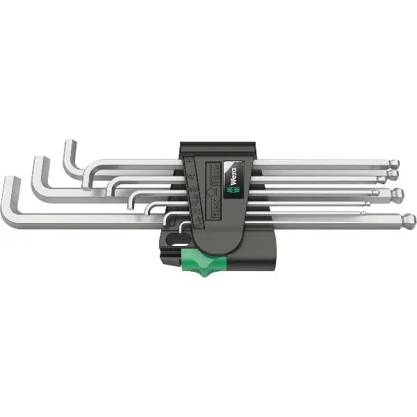 Cenově Výhodný Sada šestihranných klíčů Wera 950/9 Hex-Plus 4 1,5–10 mm, 9dílná