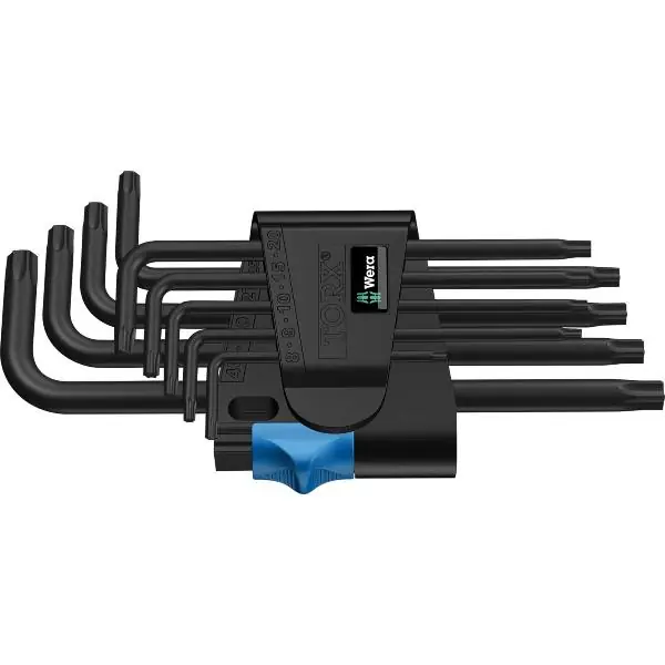 Nejlepší Volba WERA Torx®-inbus klíč-sada 967/9 TX HF 1 TX8-40 9dílná