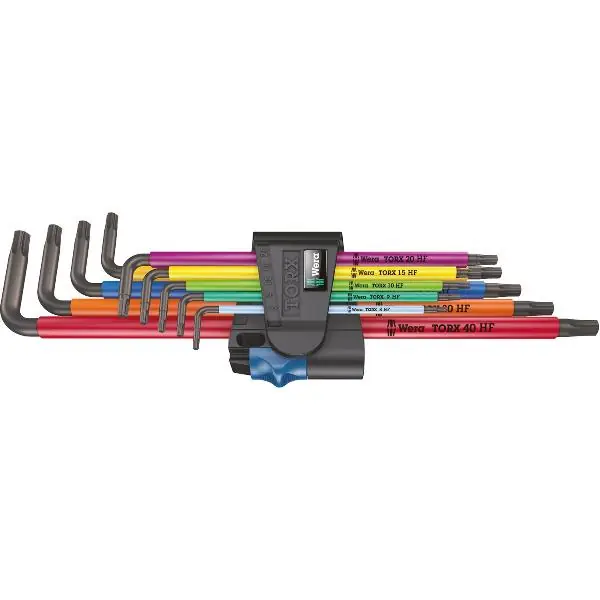 Oblíbený WERA Torx®-inbus klíč-sada 967/9 TX XL MC HF 1 TX8-40 9dílná