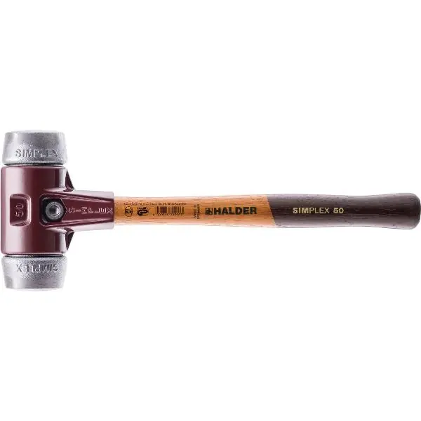 HALDER palička litinová hlava ø 60 mm hliník Hickory násada Výprodej