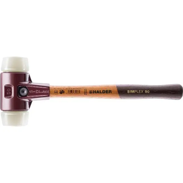 HALDER palička litinová hlava ø 60 mm nylon bílý Hickory násada Cenová Bomba