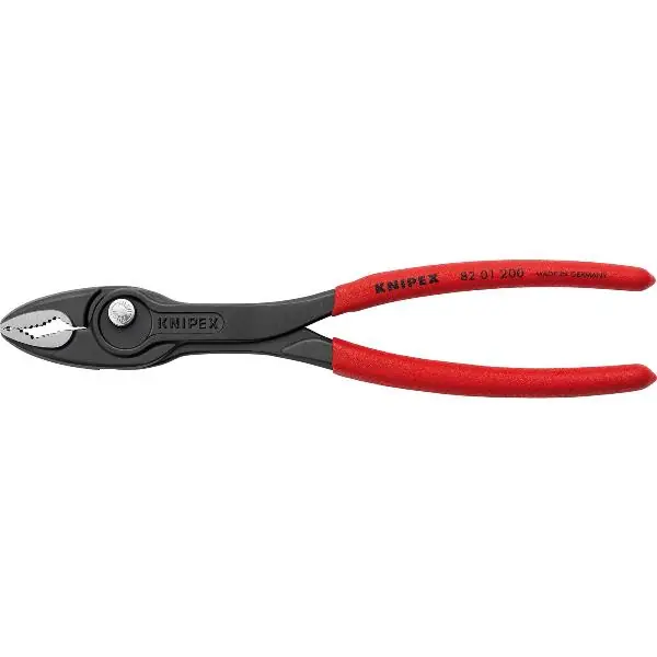 Zlevněný KNIPEX přední úchopové nůžky TwinGrip 8201, Rukojeť plast, černá, 150 mm