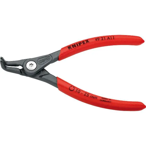 Výhodná Nabídka KNIPEX precizní kleště na pojistné kroužky 4921 A11 DIN 5254 A vnější zahnuté