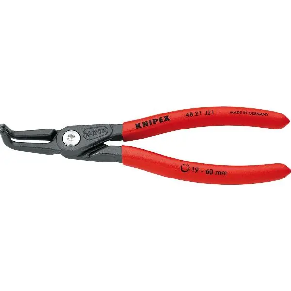 Sezónní Sleva KNIPEX precizní kleště na pojistné kroužky 4821 J21 DIN 5256 D vnitř. zahnuté