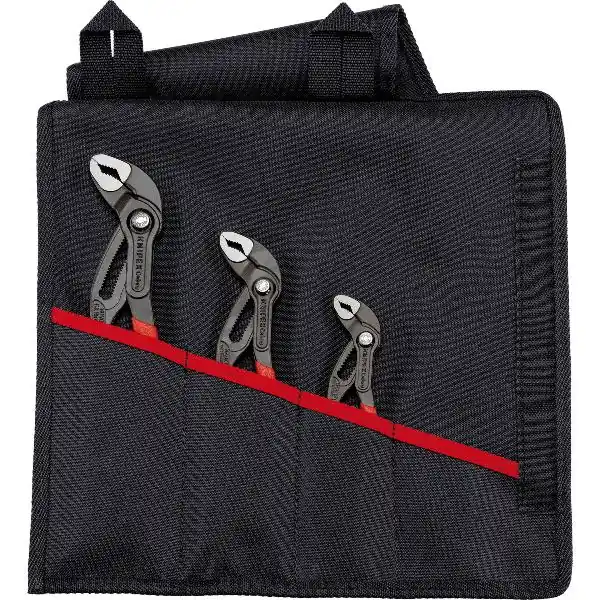 KNIPEX instalatérské kleště-sada Cobra 001955S8, 3dílná ve svin.pouzdře SW 27-46 Hit Sezóny