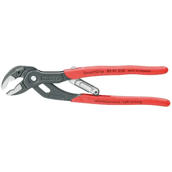 Levný KNIPEX sika kleště Smartgrip® DIN 8976 aut.nastavení D250 mm