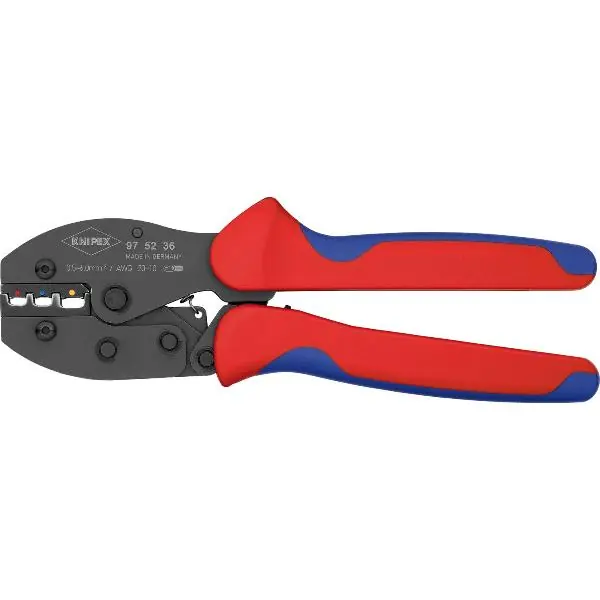Sezónní Sleva KNIPEX krimpovací kleště PreciForce® 9721 izol. kabelová oka/konektory 0,5-6mm²