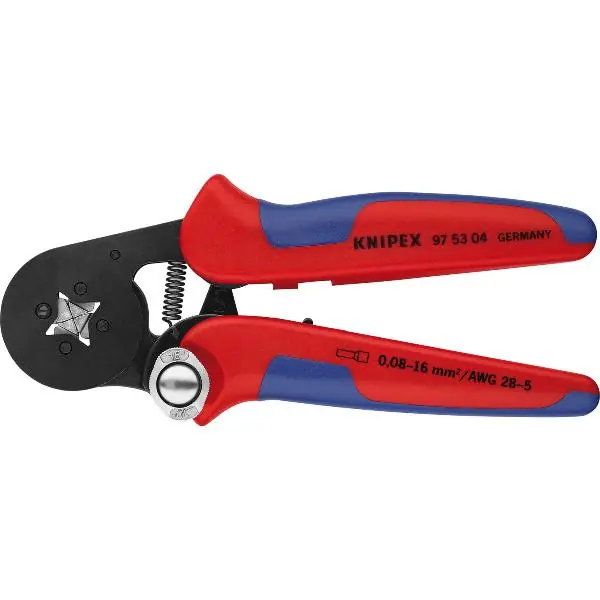Cenová Bomba KNIPEX krimpovací kleště 9761145A pro koncovky drátů 0,08-16mm², d=180mm