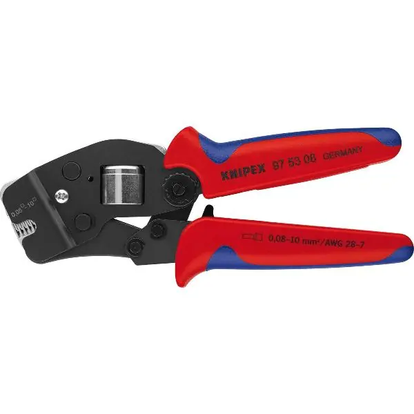 KNIPEX krimp. kleště samonast. vložka pro koncovky drátů 0,08-10mm², d=190mm Dokud Zásoby Vydrží