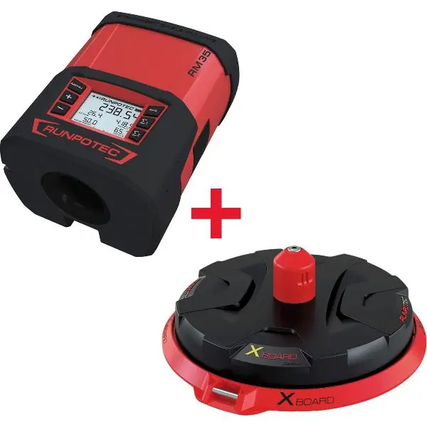 Sada měřicích přístrojů délky kabelu RUNPOTEC Runpometer RM35 / X BOARD XB300 Expresní Doručení