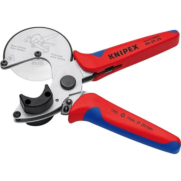 KNIPEX Řezačka trubek na kompozitní/plastové trubky 902525, 26 mm, D=200 mm Cenově Výhodný