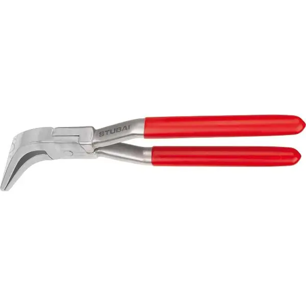 STUBAI klempířské skládací kleště ohnuté, š. čelistí 60 mm, d.180mm Časově Omezené