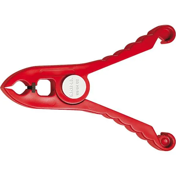 KNIPEX Spona 9864 pro roušku VDE, plast vyztužený skelnými vlákny, izolovaný Novinka