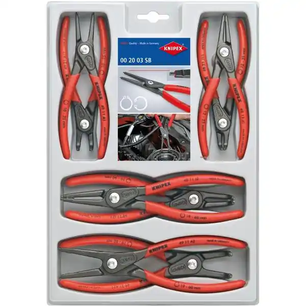 Cenová Bomba KNiPEX sada precizních kleští na pojistné 8 dílna