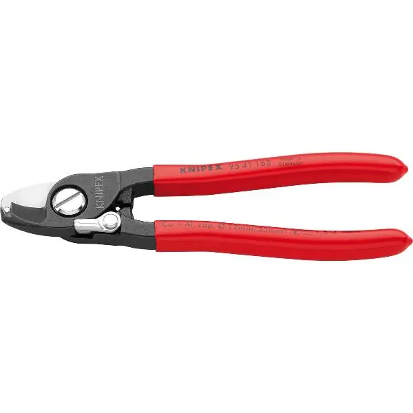 KNIPEX nůžky na kabely 9541 s odizolovací funkcí 15 mm/50 mm², KS rukojeť 165 mm Rychlé Dodání