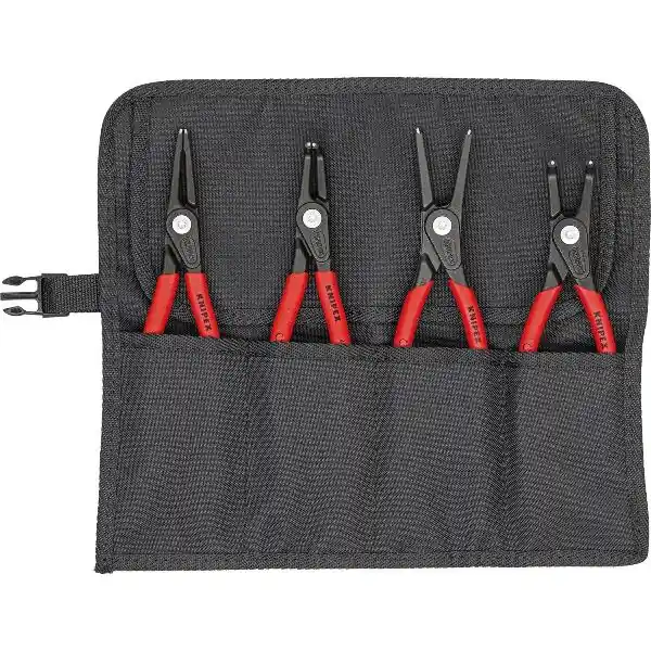 Odeslání Ihned KNIPEX sada precizních kleští na pojistné 4 dílná 001957V01 v rolovacím pouzdře