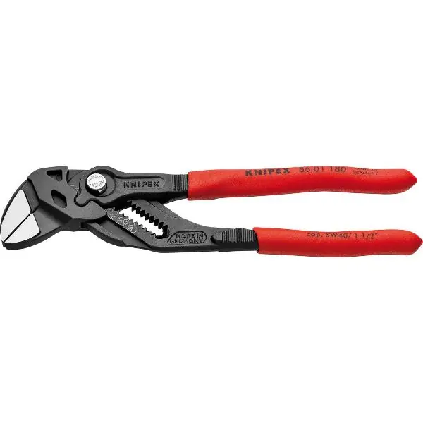 KNIPEX Klešťový klíč 8601 SW-40 mm, 15 pozic, plastová rukojeť, černá, D=180 mm Levný