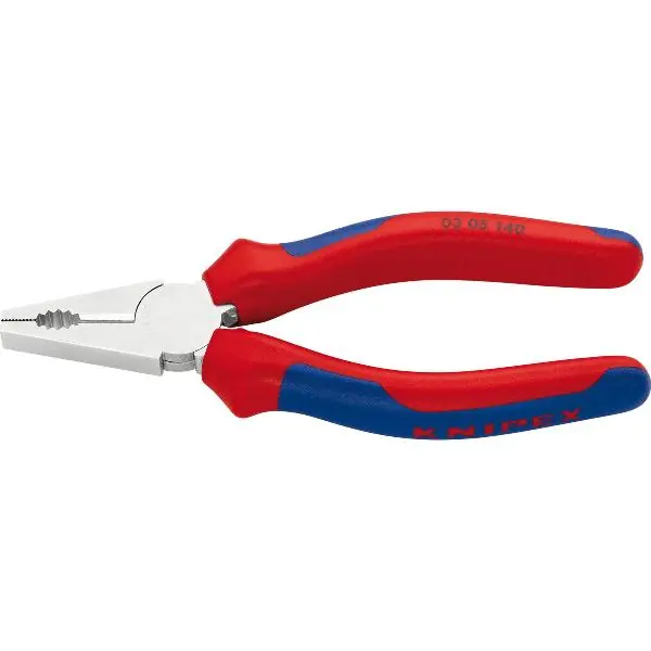 KNIPEX kombinované kleště DIN 5746 rovné 2K délka rukojeti 140 mm Dokud Zásoby Vydrží