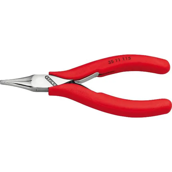 Sezónní Sleva KNIPEX Elektronika uchop.klešte 3511 DIN 9655 plochá čelist, pl.rukojeť, D=115mm