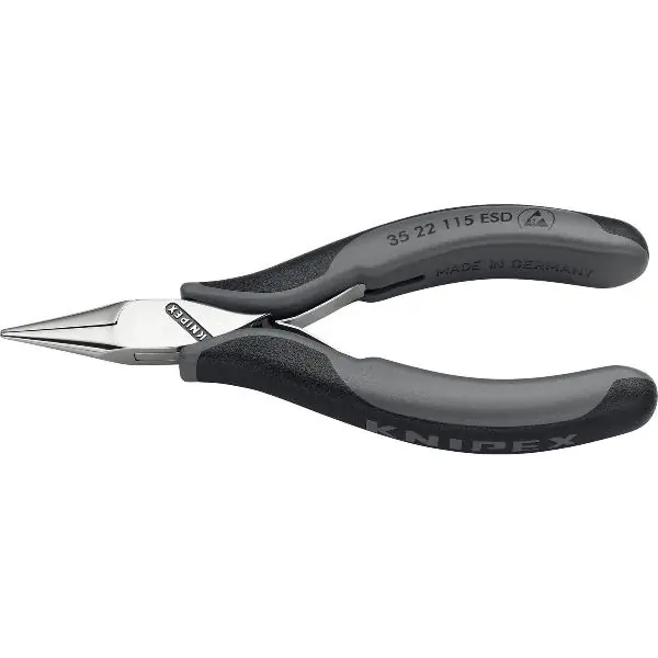 KNIPEX uchopovací kleště pro elektr. 3522 DIN9655 půlkulaté, 2K, D=145mm Nakupujte Hned