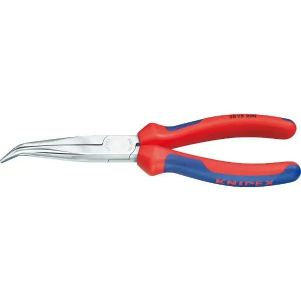 Ihned K Objednání KNIPEX Kleště pro mechaniky, chromované, zahnuté 200 mm