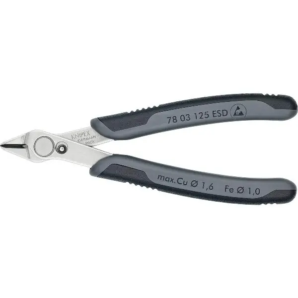 KNIPEX elektro-boční štípací kleště Super Knips® 7803 DIN 9654 tvar 0, D=125 mm Koupit Online