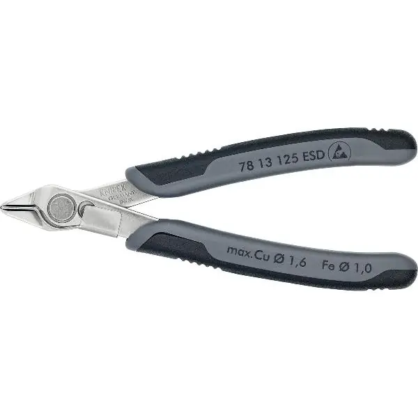 KNIPEX elektro-boční štípací kleště Super Knips® 7813 DIN 9654 tvar 1, D=125 mm Sleva