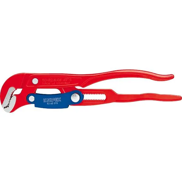 KNIPEX S-čelisťový klíč na trubky 8360 s rychlo nastavením 1“, D=330 mm, červený Hit Sezóny