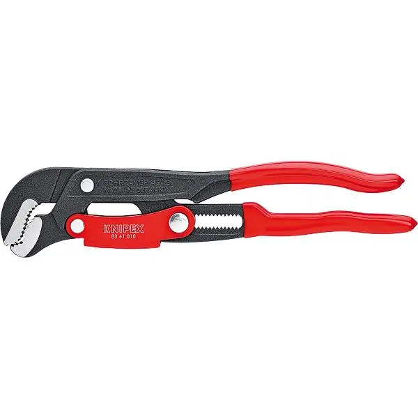 KNIPEX S-čelisťový klíč na trubky 8361 s rychlo nastavením 1,1/2“, D=420mm, šedý Ihned K Objednání