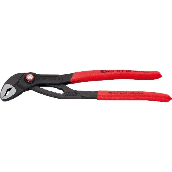 KNIPEX instalatérské kleště Cobra® Quick 8721 SW -46 mm 2" KS rukojeť 250 mm Rychlé Dodání
