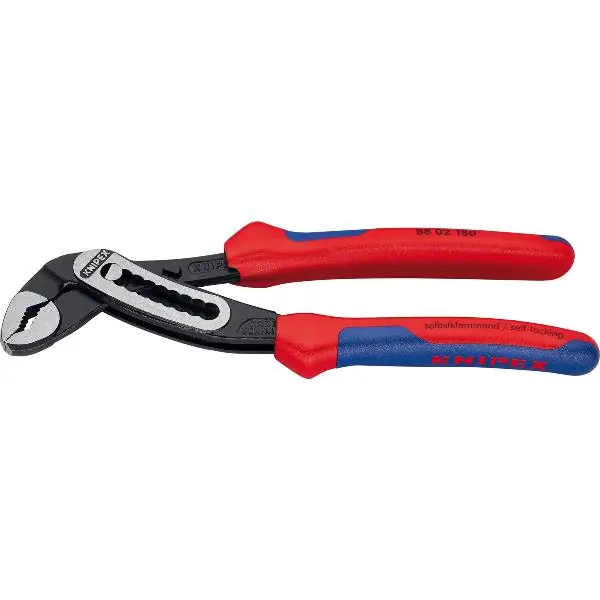 KNIPEX aligátor® instalatérské kleště, leštěné, 2K 180mm Doprava Zdarma