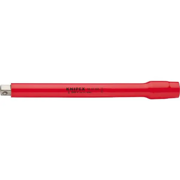 KNIPEX nástavec izolovaný 3/8" typ 9835 s vnitřním/vnějším čtyřhranem, d=250 mm Must-Have