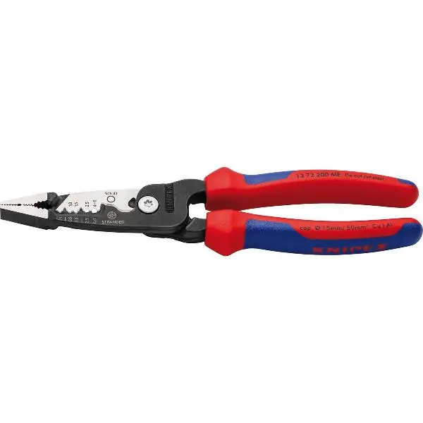 KNIPEX Odizolovací kleště 1372200ME na kabely 0,5-6,0 mm² D=200 mm Výhodná Nabídka
