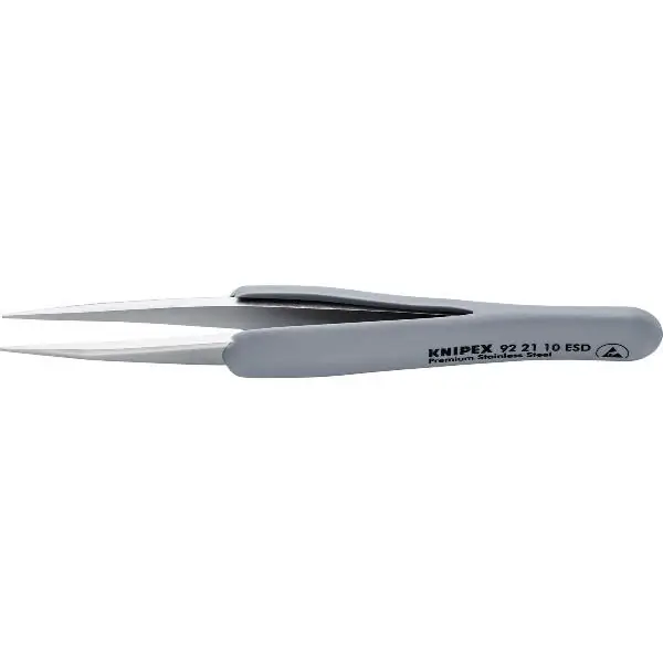 Časově Omezené KNIPEX Gumová pinzeta 922110ESD nerezová délka 123 mm